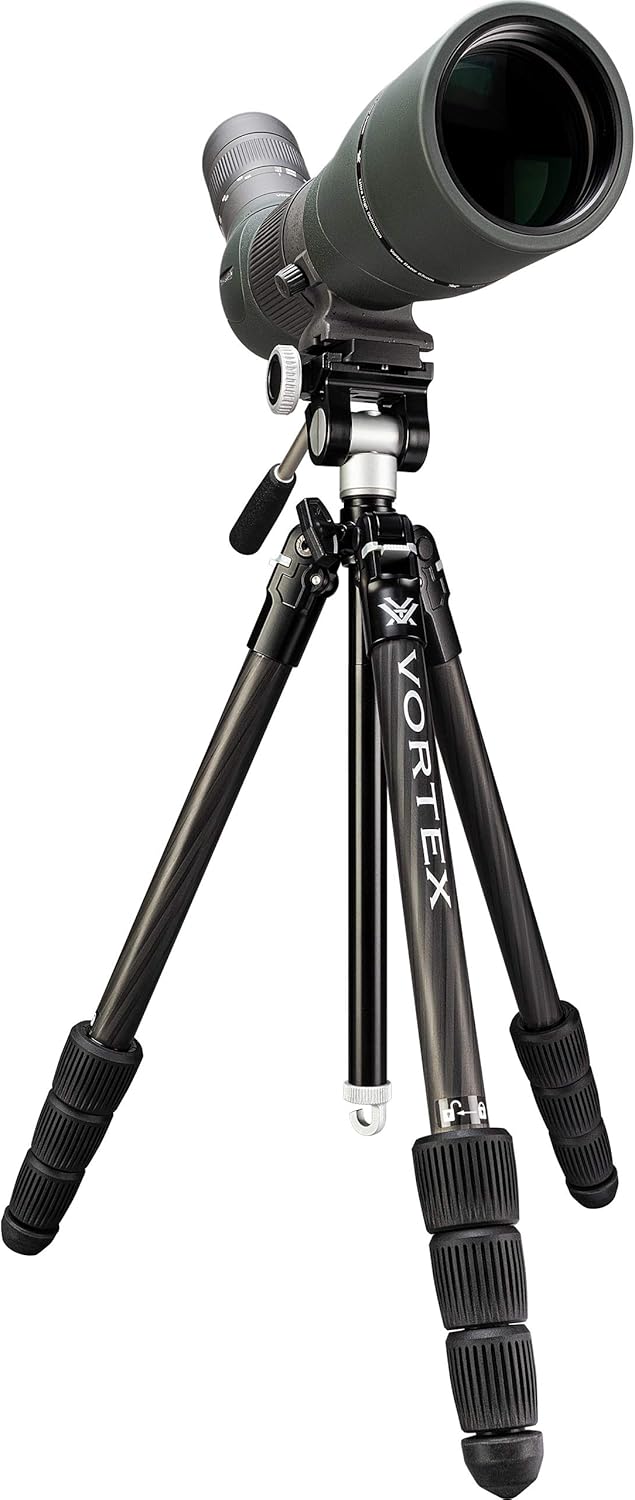 Vortex Optics Summit Carbon II Tripod Kit, Black