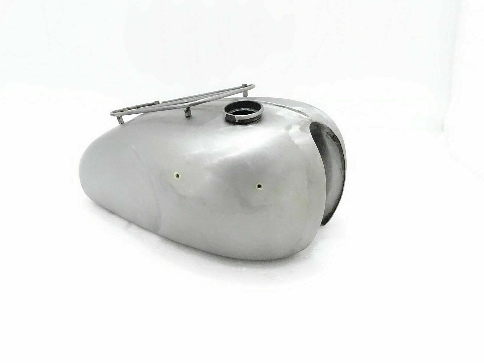 Fuel Petrol Gas Tank Raw Steel Triumph T120 Bonneville 3.5 Gallon New