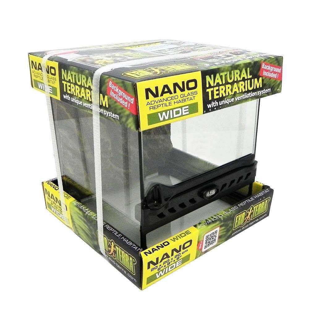 Exo Terra Glass Terrarium Nano - Pet Supplies online store