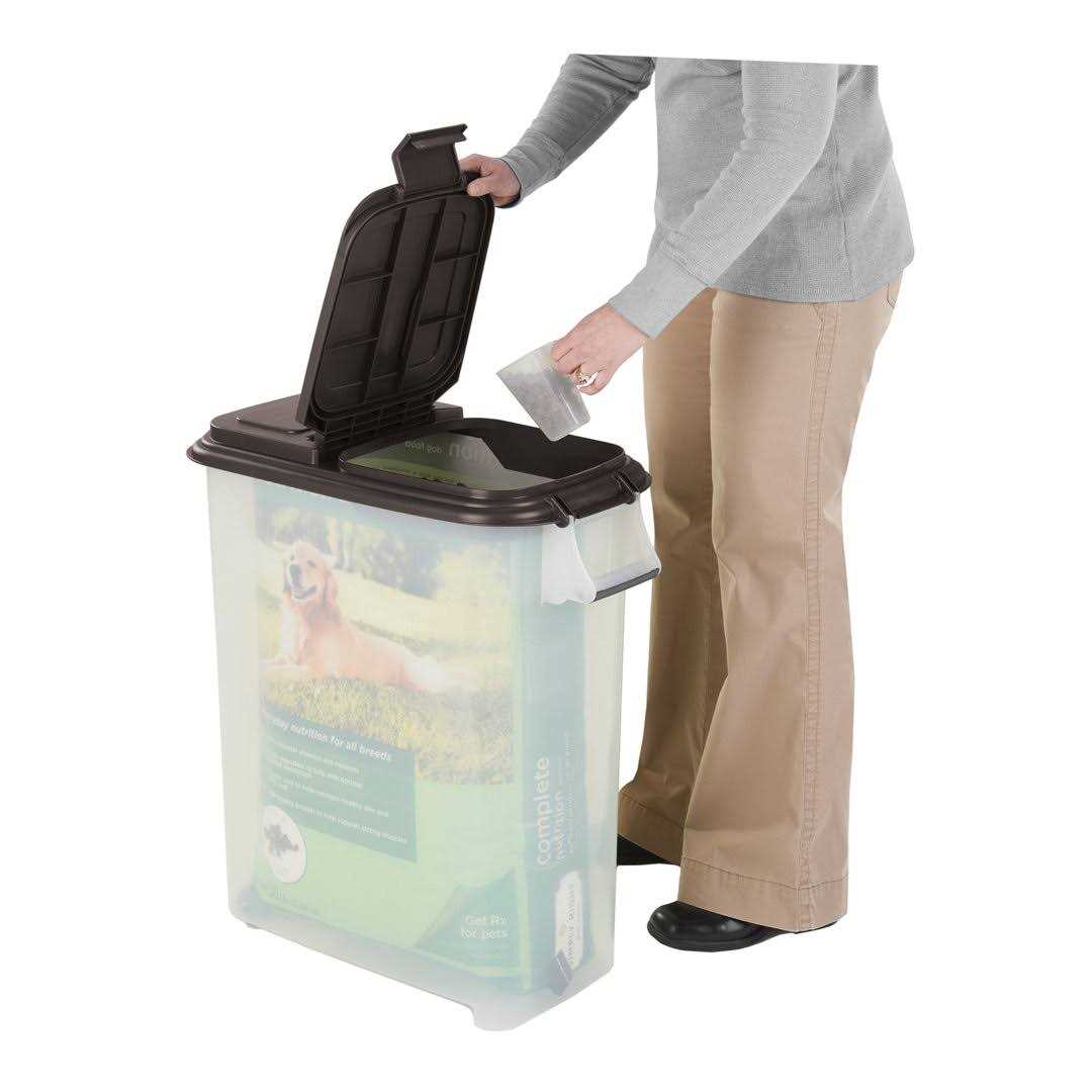Buddeez Airtight Pet Food Storage Container 50 QT/50 LB Capacity Dog Food Storage Container - Pet Supplies online store