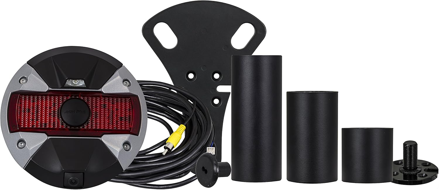 Alpine Electronics HCE-TCAM1-WRA Rear View Camera & Rear Light System for 2007-Up Jeep Wrangler