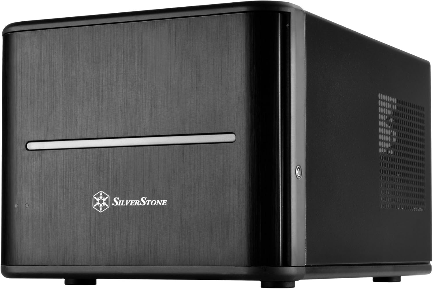 SilverStone Technology Silverstone CS280 Premium Mini-ITX NAS case with Eight 2.5 hot-swappable Bays, SST-CS280B,Black