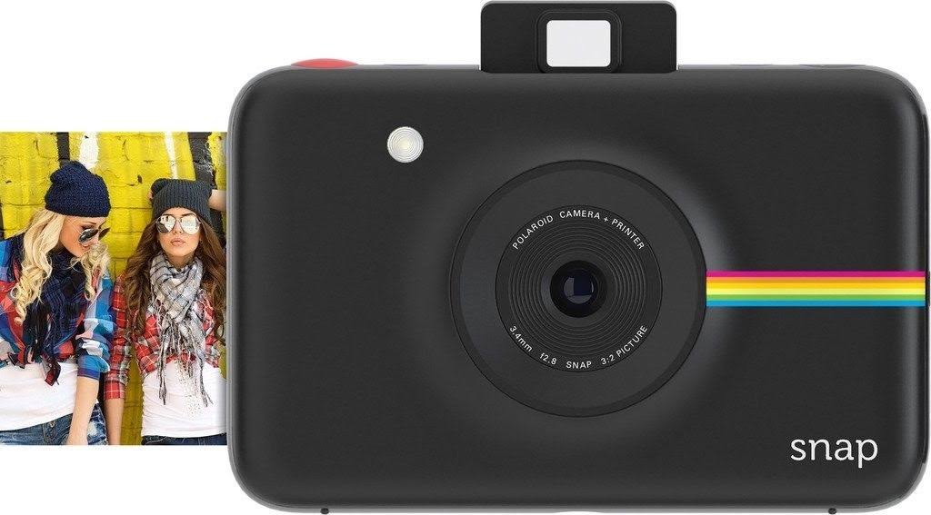 Polaroid Snap Instant Digital Camera (Black) with Zink Zero Ink Printing Technology