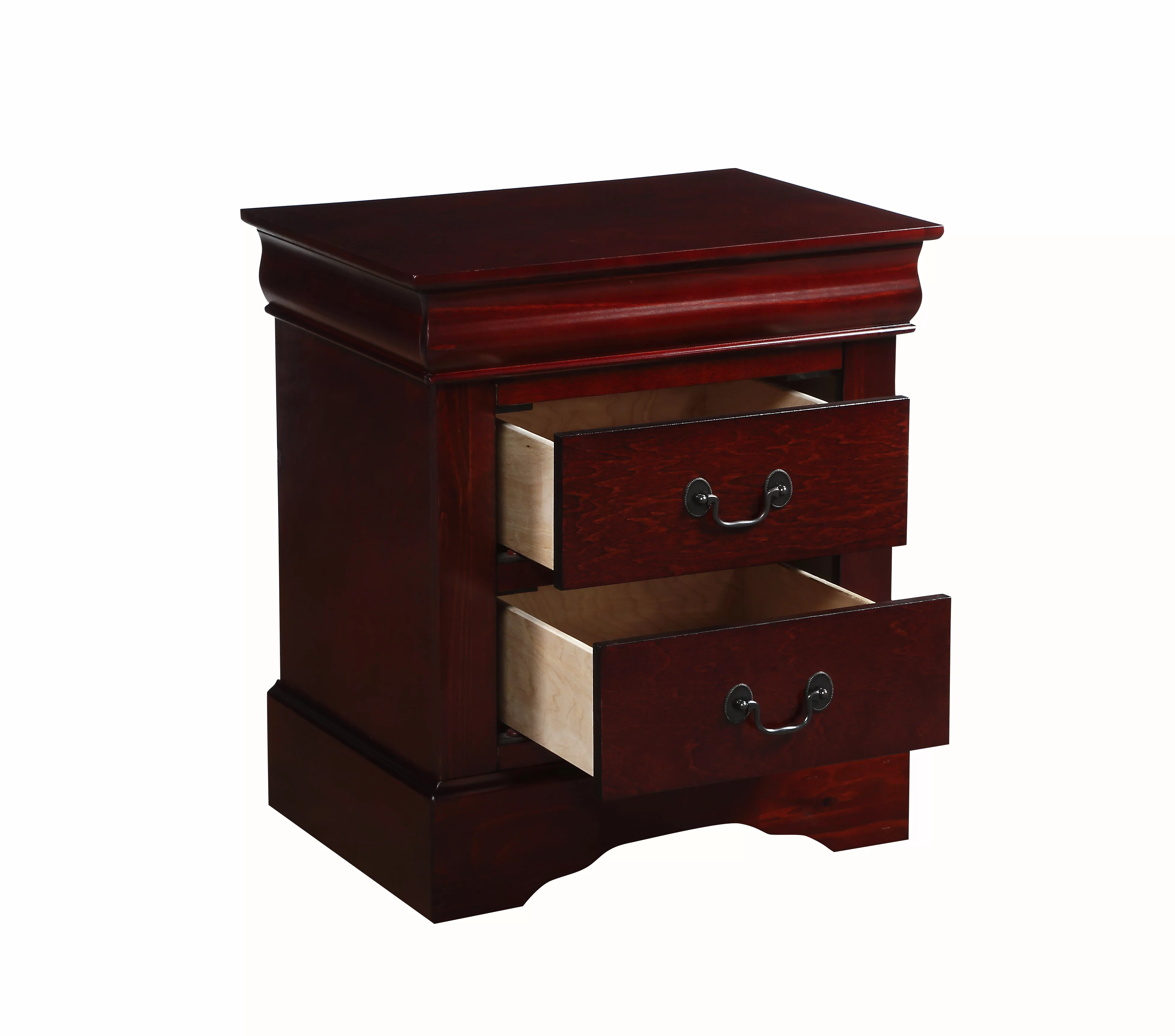 Louis Philippe III Nightstand in Cherry 19523