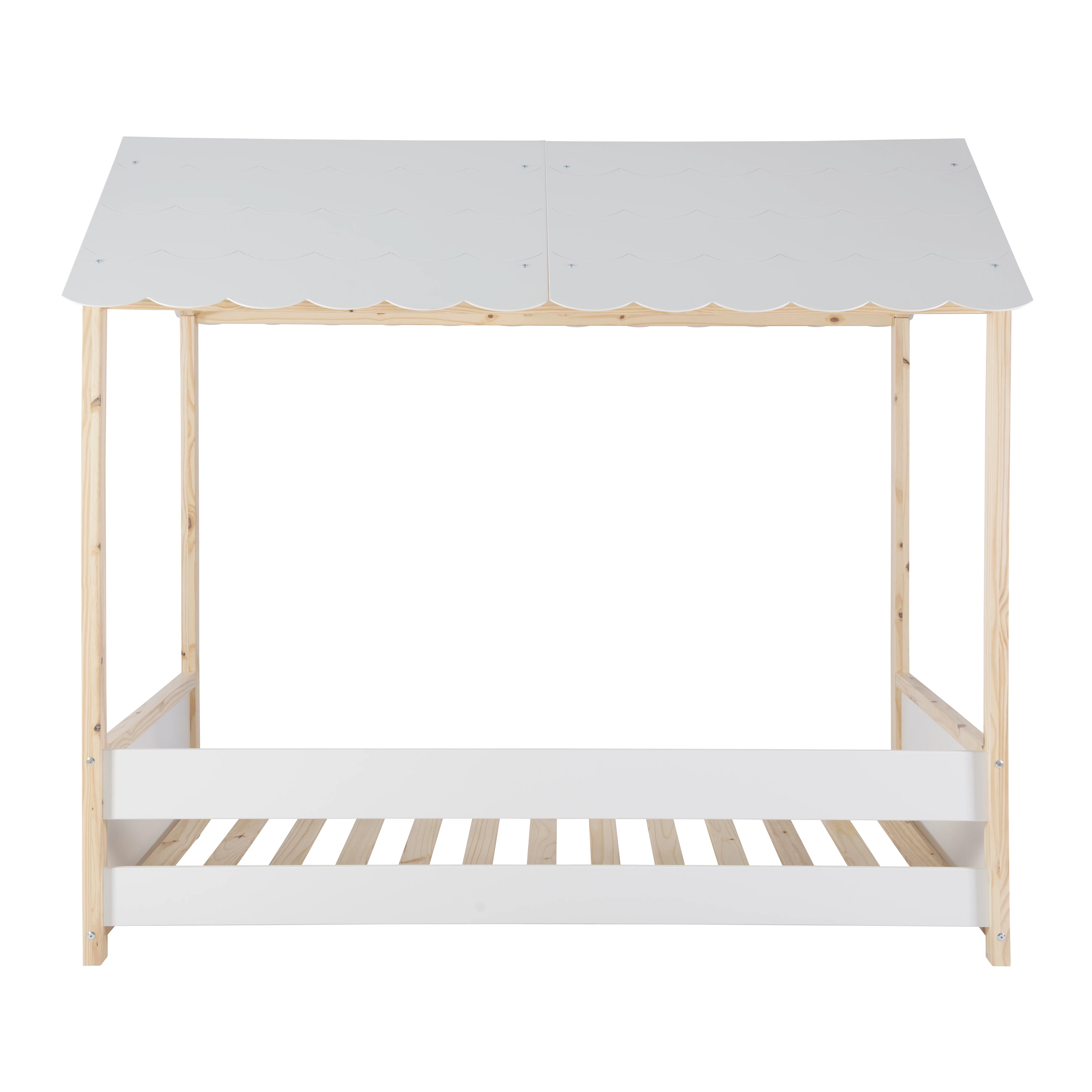 Powell Allyson Kid's Bed, Twin, White
