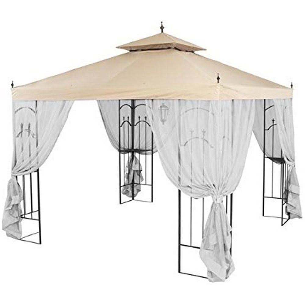 Garden Winds LCM449B Replacement Canopy for Home Depot's Arrow Gazebo