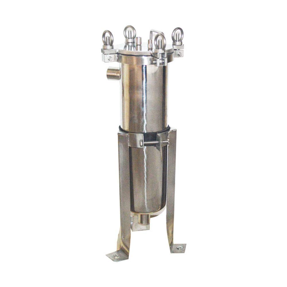 #4 Bag Filter Housing 304 Stainless Steel Bag Filter Housing 1” NPT 120PSI Bag Water Filter Purification Equitment