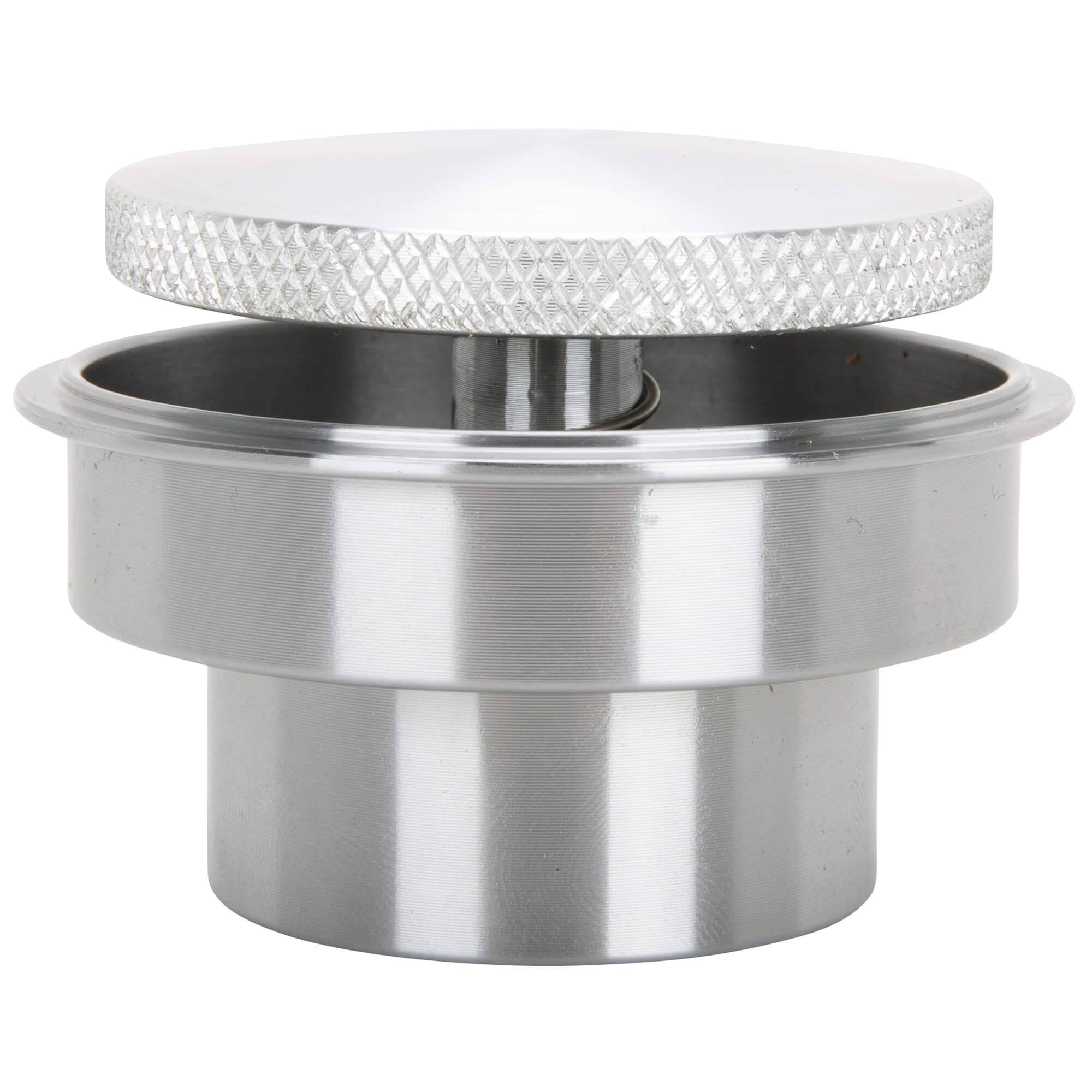 Custom Flush Mount Aluminum Pop-Up Gas Cap and Weld in Bung