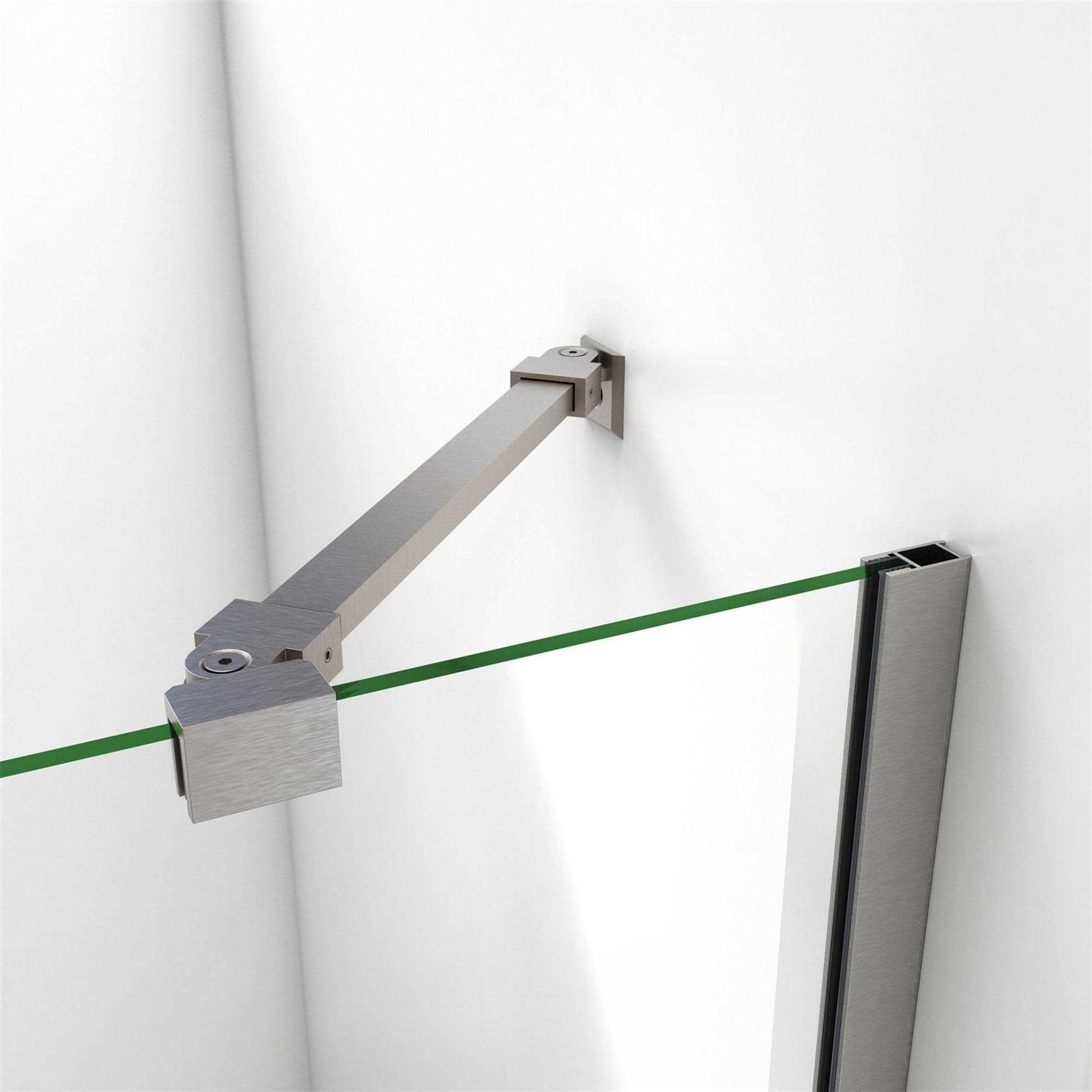 DreamLine Aqua 48 Frameless Hinged Tub Door SHDR-3148586-04 - Shop Hardware Tools Online Store