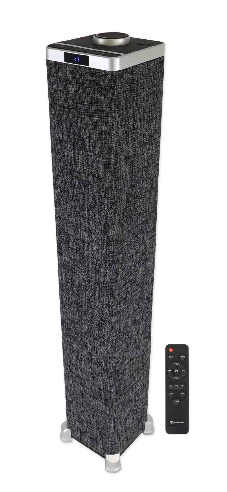 Rockville ONE-TOWER All-in-One Tower Bluetooth Speaker System+HDMI/Optical/RCA