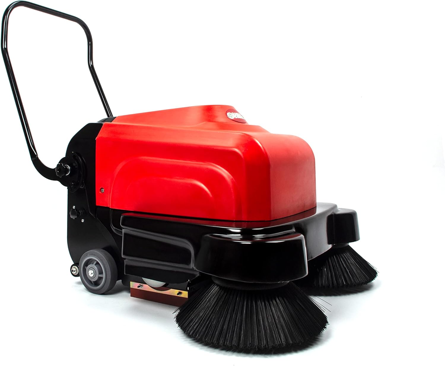 41.3" Walk Behind Industrial and Commercial Floor Sweeper Machine, Battery-Operated, Triple Brush, 64500 sqft/h