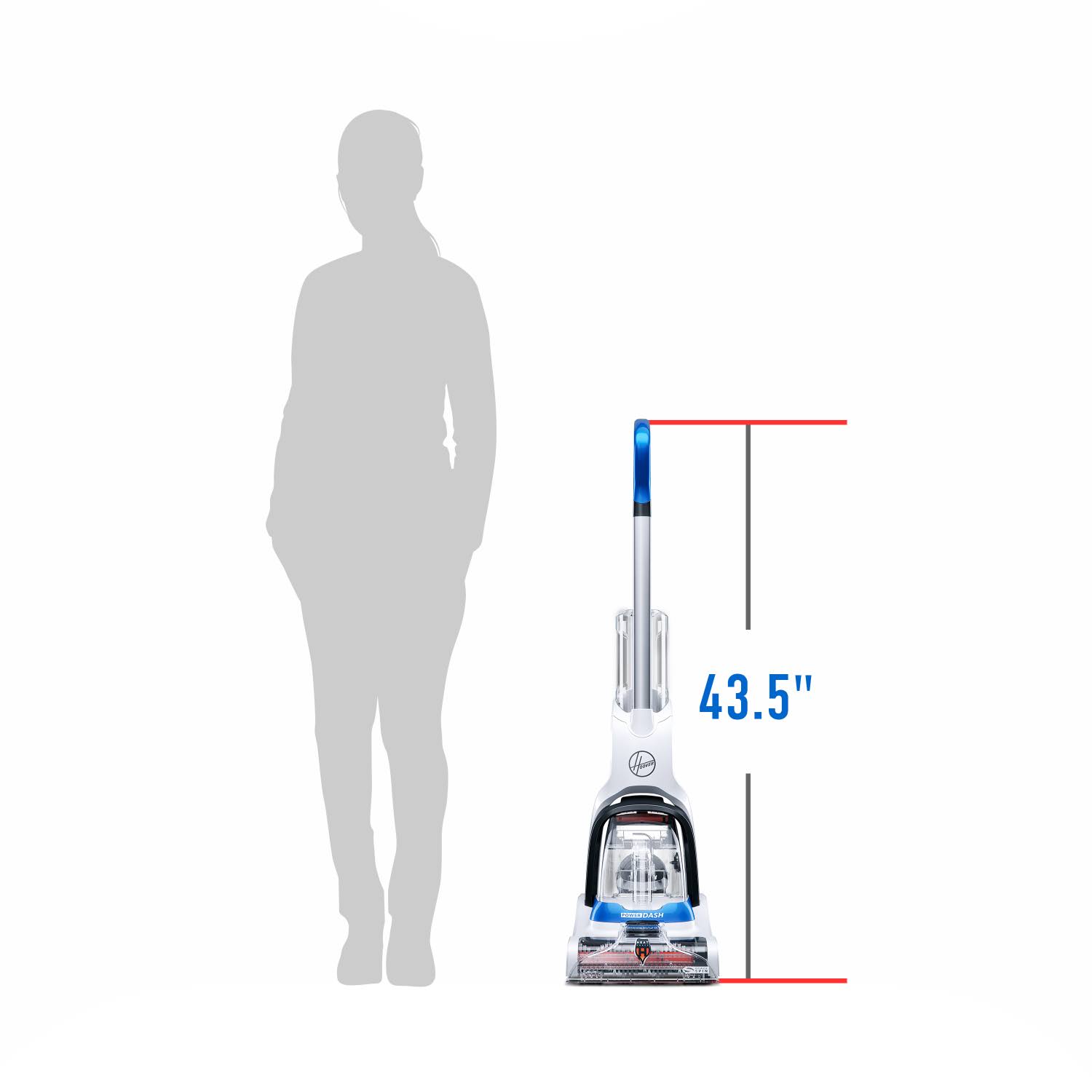 Hoover FH50710 PowerDash Pet Compact Carpet Cleaner