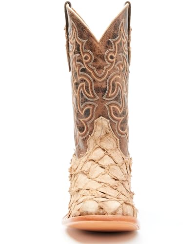 Cody James Men's Exotic Pirarucu Western Boot Broad Square Toe - Bbme-102