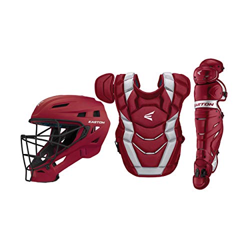 Easton | Elite X Baseball Catcher's Equipment | Box Set | NOCSAE Approved | Youth/Intermediate/Adult | Multiple Colors