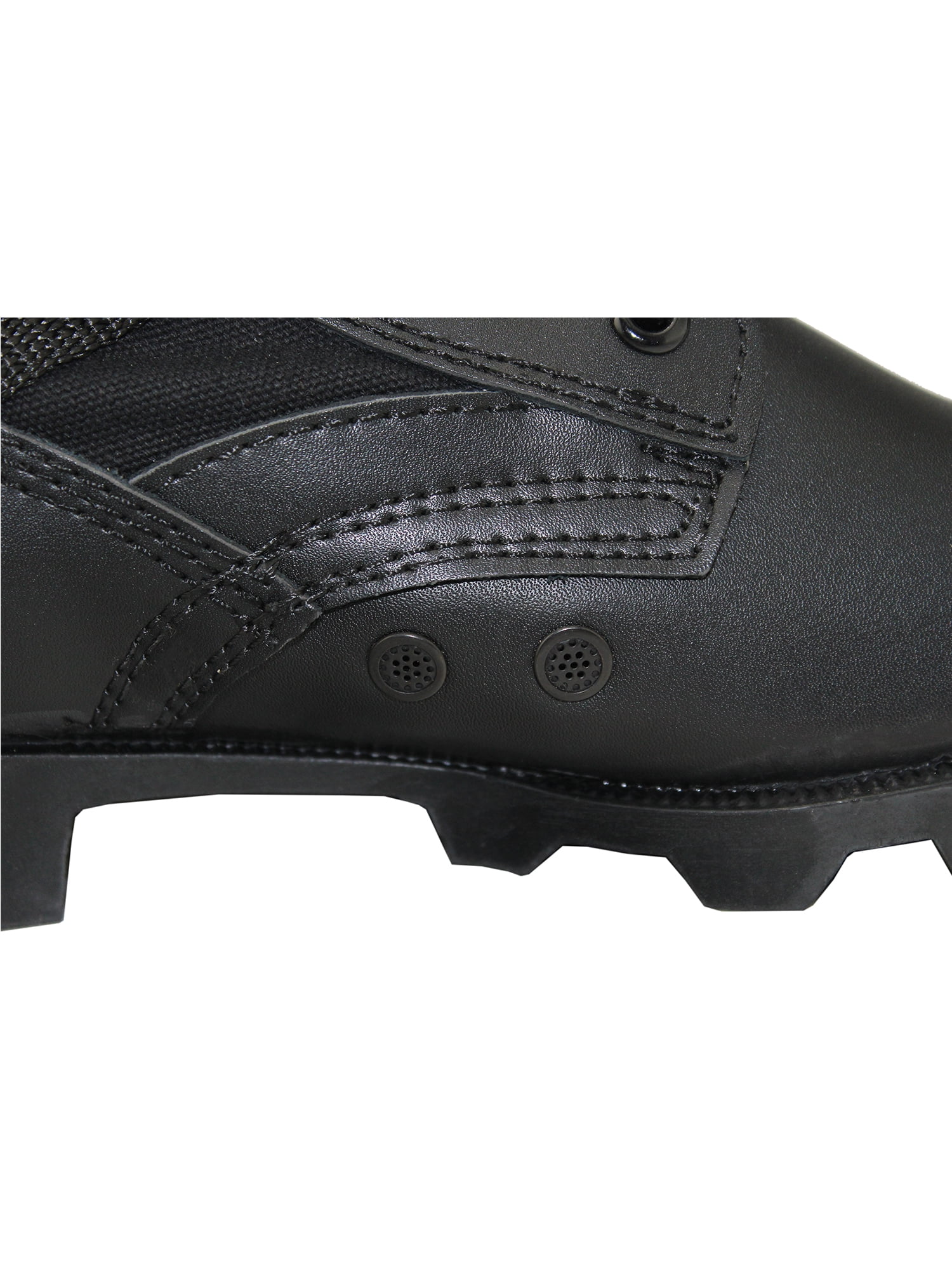Tanleewa Men's Military Boots Black G.I Style Jungle Boot Lace up Outdoor Shoe Size 13 Adult Male