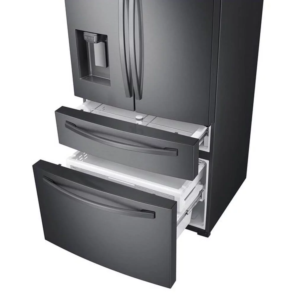 Samsung RF28R7201SG 28 Cu. Ft. Black Stainless 4-Door French Door Refrigerator
