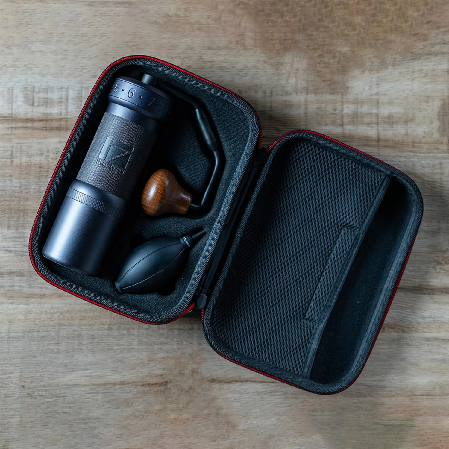 1Zpresso K-Ultra Manual Coffee Grinder Iron Gray: Grind Conical Burr, with Hogor Instruction Manual