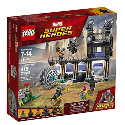 LEGO Marvel Super Heroes Avengers: Infinity War Corvus Glaive Thresher Attack 76103 Building Kit (416 Piece)