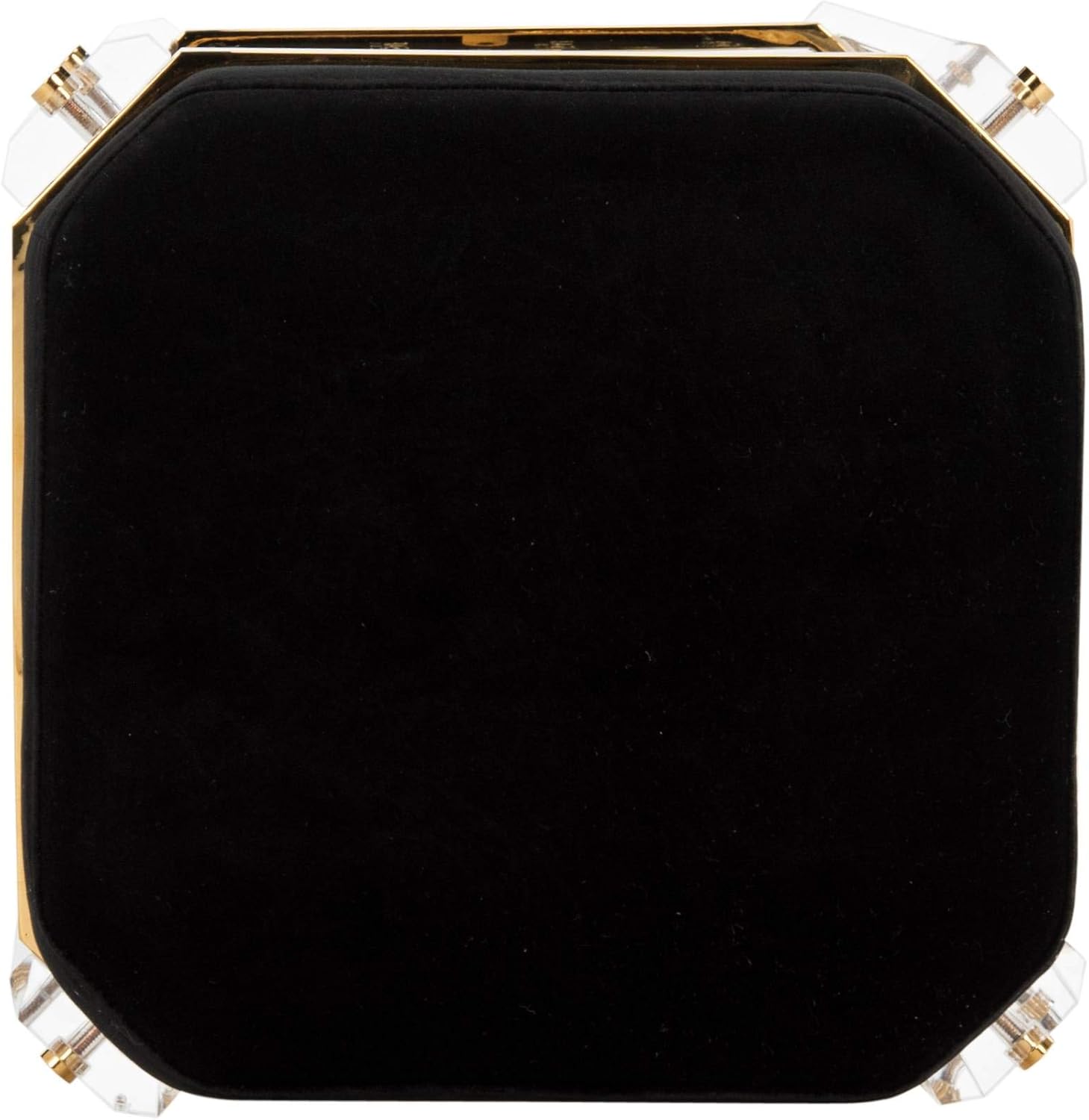Safavieh Home Collection Cicely Acrylic Bar Stool, Black