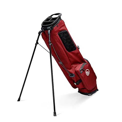 Sunday Golf El Camino Bag - Lightweight Sunday Golf Bag with Strap and Stand – Easy to Carry – Golf Stand Bag for The Driving Range, Par 3 and Standard Courses, 3.9 pounds