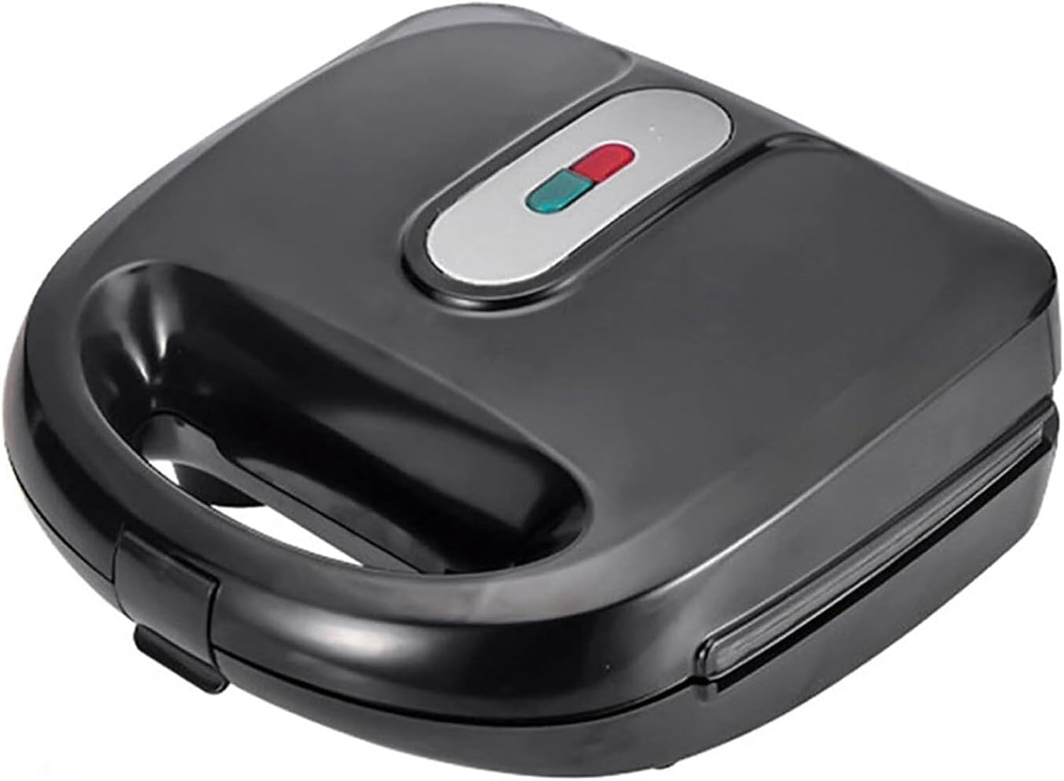 Sandwich Maker, 750W Sandwich Maker with 6 Interchangeable Plates and Non-Stick Coating, Cool-touch Integrated Handles, for Sandwiches, Steaks, Croissants, Mini Waffles