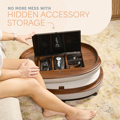 Lifepro Vibration Plate Machines – Full Body Workout, Recovery & Lymphatic Drainage with 4D Motion, Silent Operation, Joint Support, & Triple Motor Technology for Circulation, Fat Burn & Toning