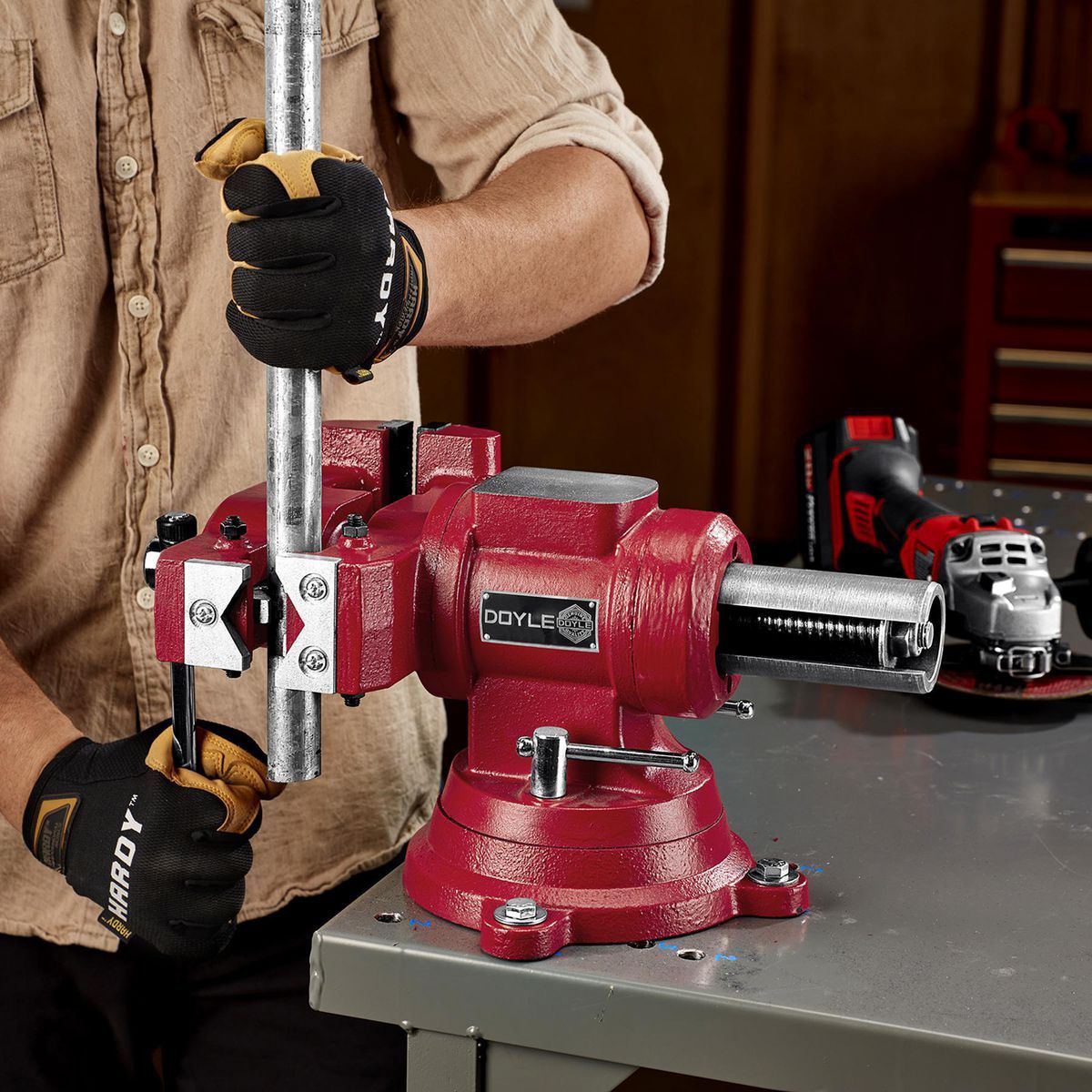 DOYLE 5 in.  Multipurpose Vise with Anvil