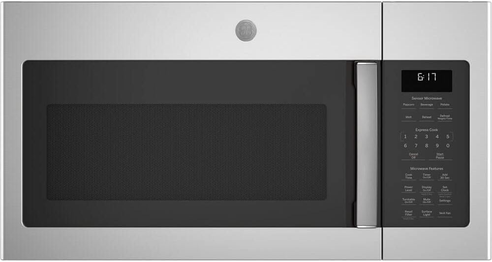 GE JVM6175YKFS 1.7 Cu. Ft. Over-the-Range Microwave, Stainless Steel