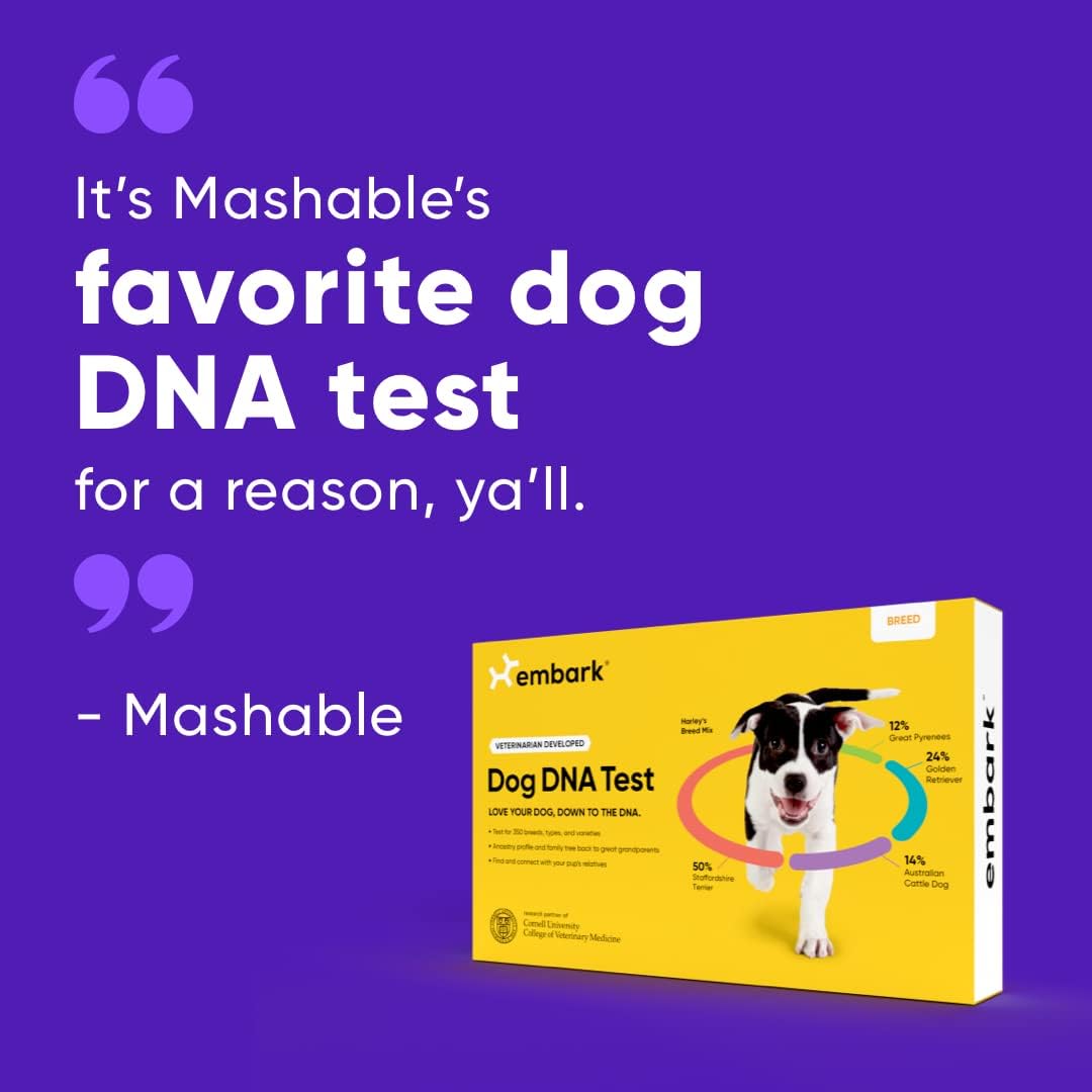 Embark | Dog DNA Test | Breed Identification Kit
