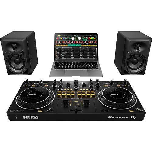 Pioneer DDJ-REV7 2-deck Serato DJ Controller with Decksaver DS-PC-DDJREV7 Polycarbonate Cover for Pioneer DDJ-REV7