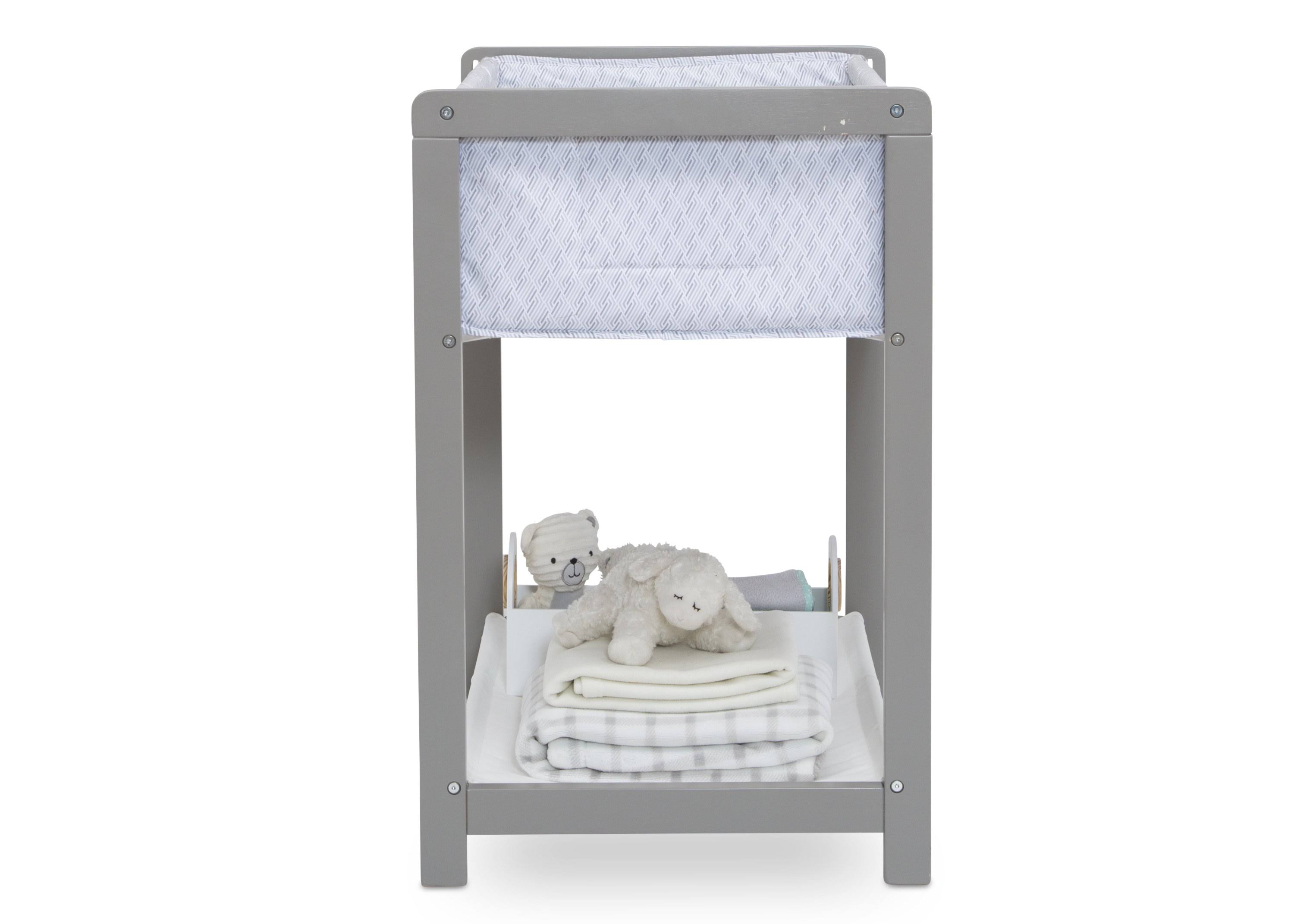 Delta Children Classic Wood Bedside Bassinet Sleeper - Portable Crib with High-End Wood Frame, Link