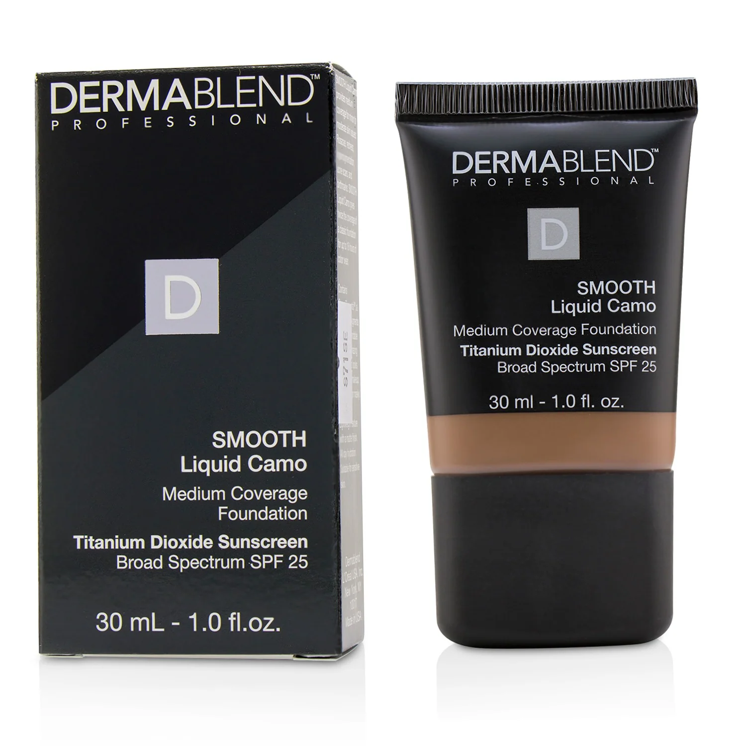 Dermablend Smooth Liquid Camo Foundation SPF 25 (Medium Coverage) - Bisque (30W)  30ml/1oz
