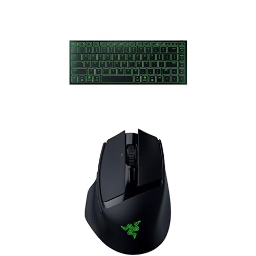 Razer Joro Portable Wireless Gaming Keyboard: Thin, Light, Compact - Chroma RGB - Low Profile Switches - Bluetooth - Long Battery Life - Snap Tap - For PC & Mac Laptops, Steam Deck, Smartphone, Tablet