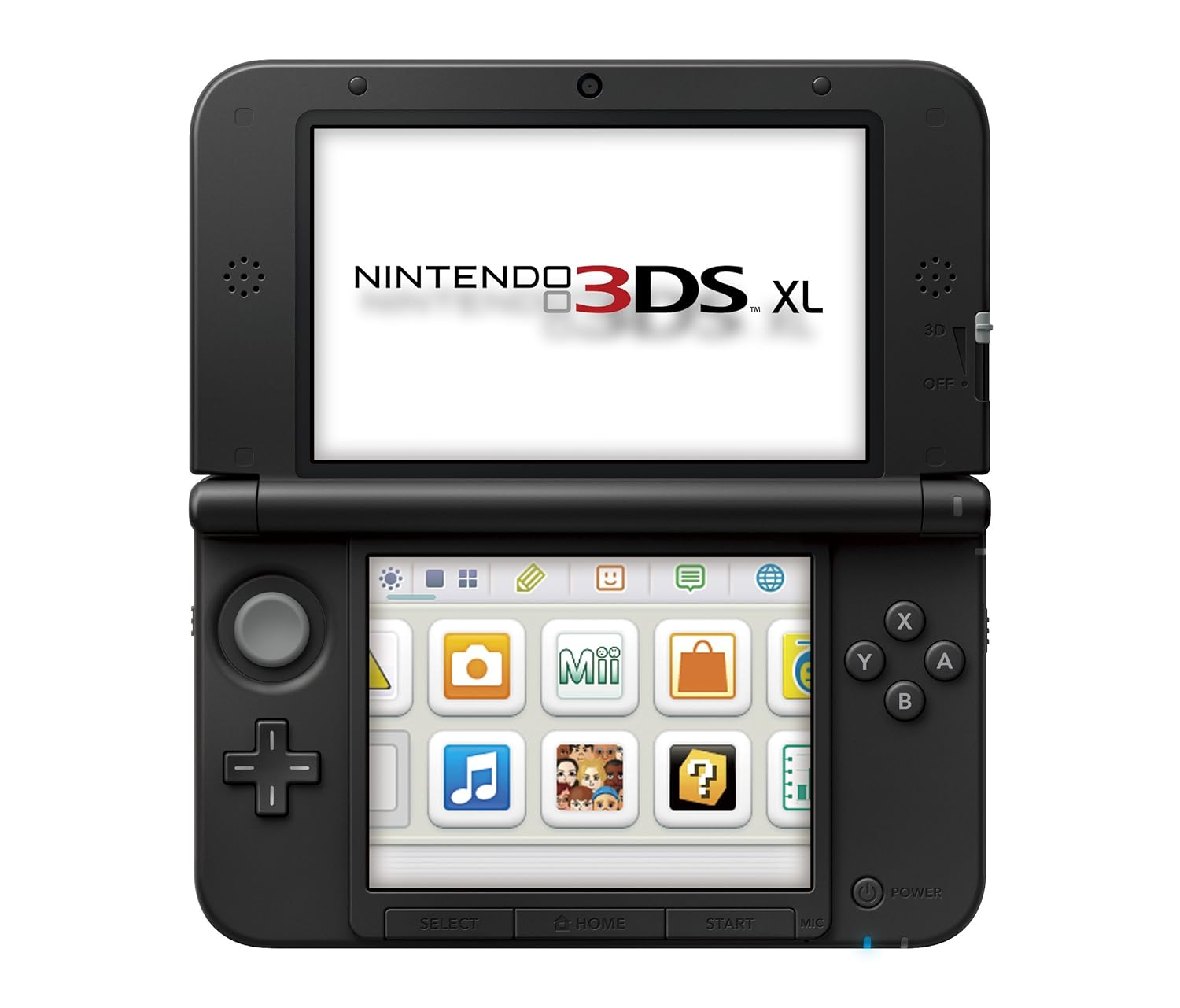 Nintendo 3DS XL - Blue/Black (Renewed)