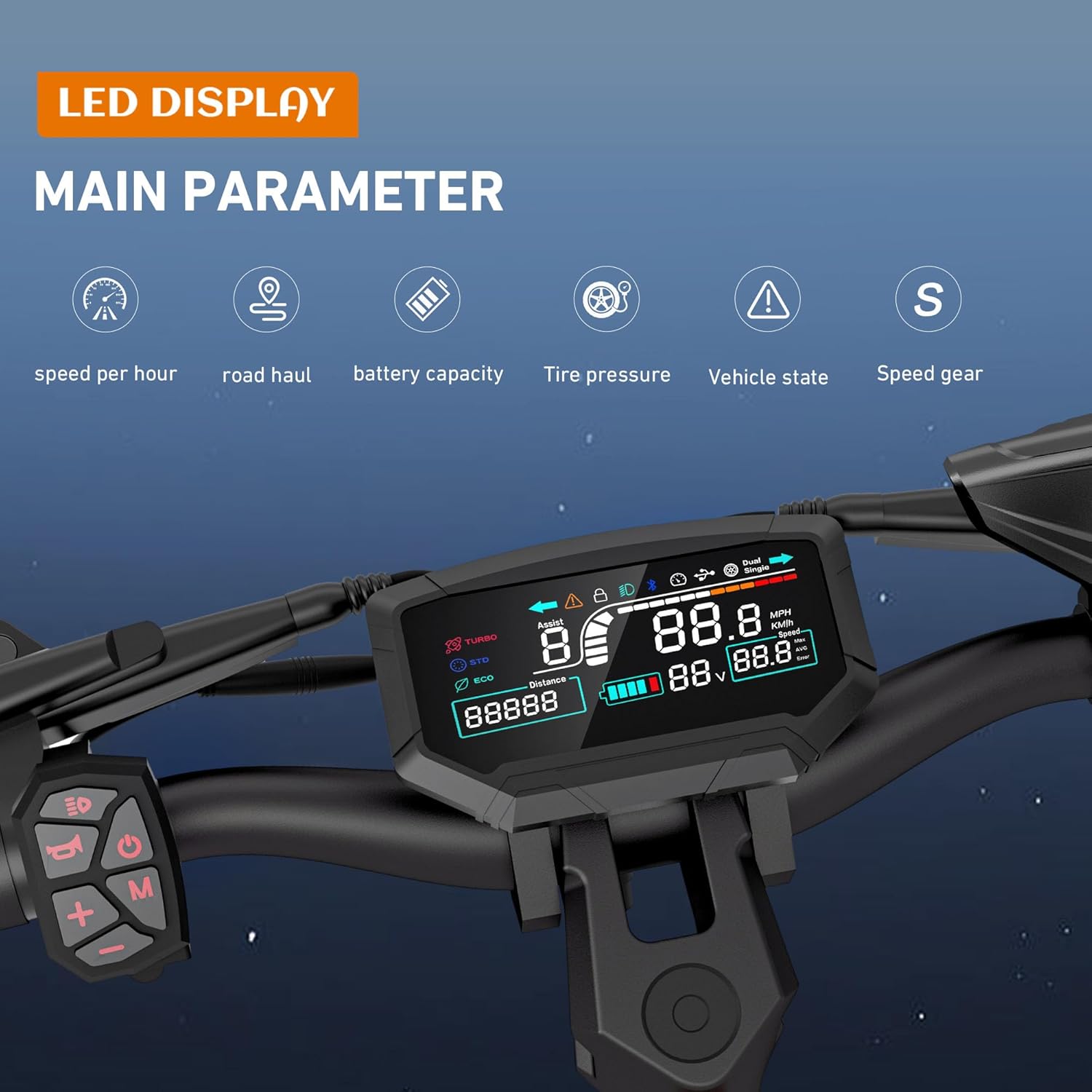 Electric Scooter for Adults Commuting Electric Scooter Up to 50 MPH, Foldable E-Scooter w/ 3600W Motors 60V/30AH Battery with 11 Inches Off Road Tires, Max Load 400LBS, 50 Miles Range