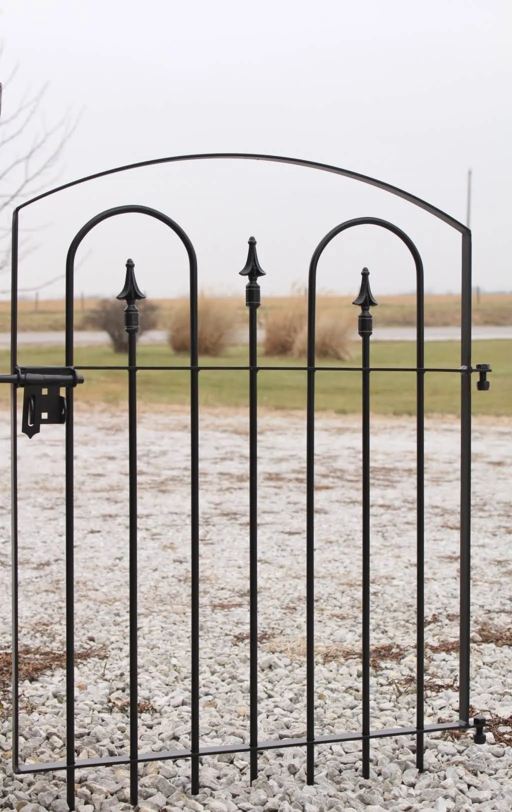 Wrought Iron Traditional Gate 36x22T for 30x22 Opening