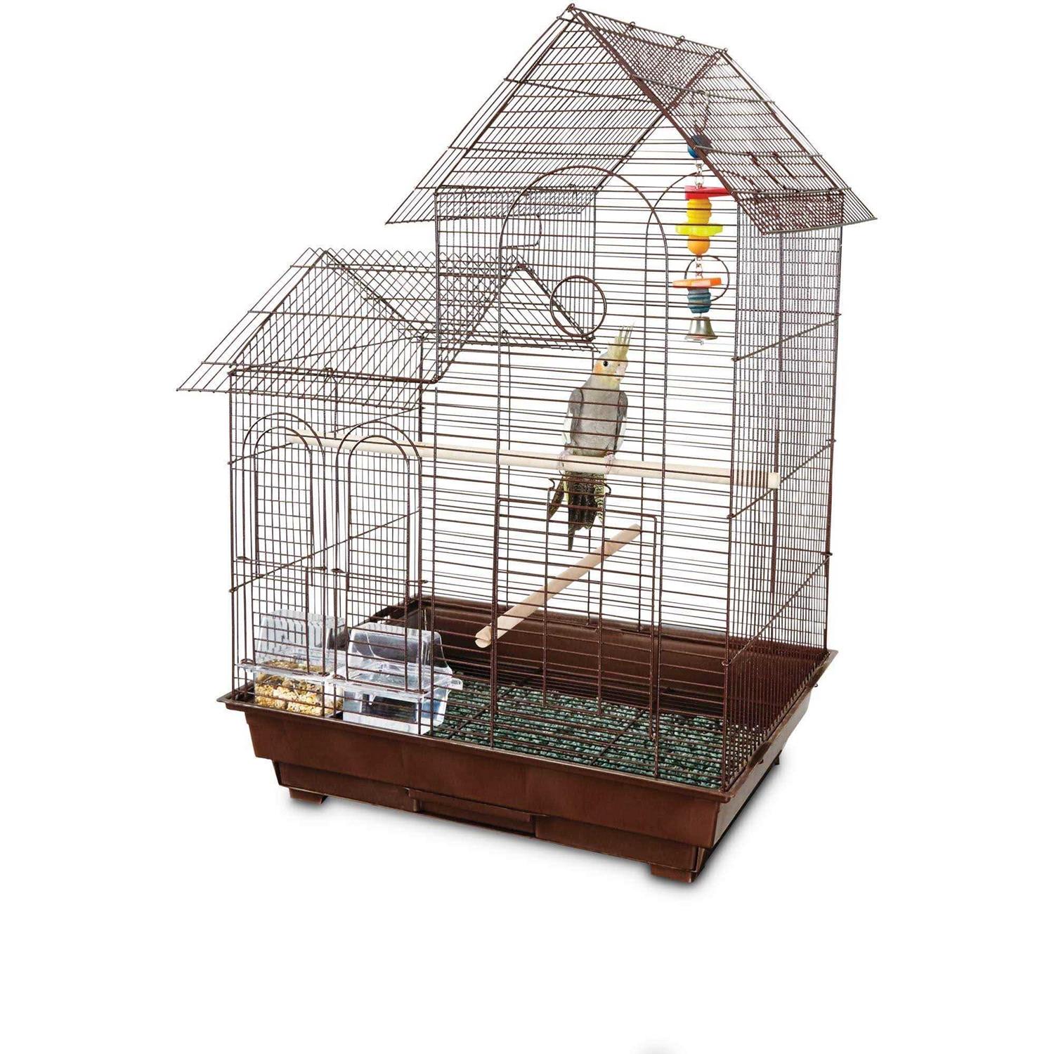 You &amp; Me Cockatiel Ranch House Bird Cage - Pet Supplies online store