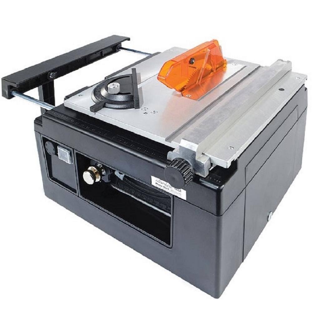 Microlux Mini Tilt Arbor Table Saw for Benchtop Hobby Use