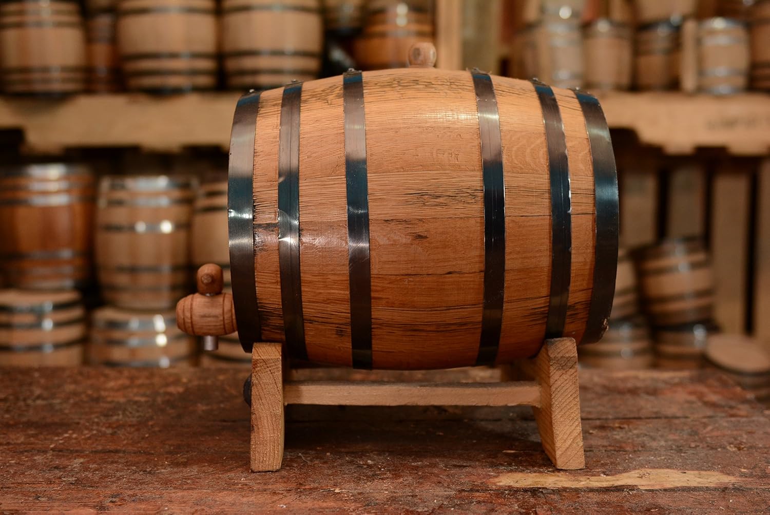10 Liter or 2.65 Gallons | American White Oak Aging Barrel | Age your own Tequila, Whiskey, Rum, Bourbon, Wine