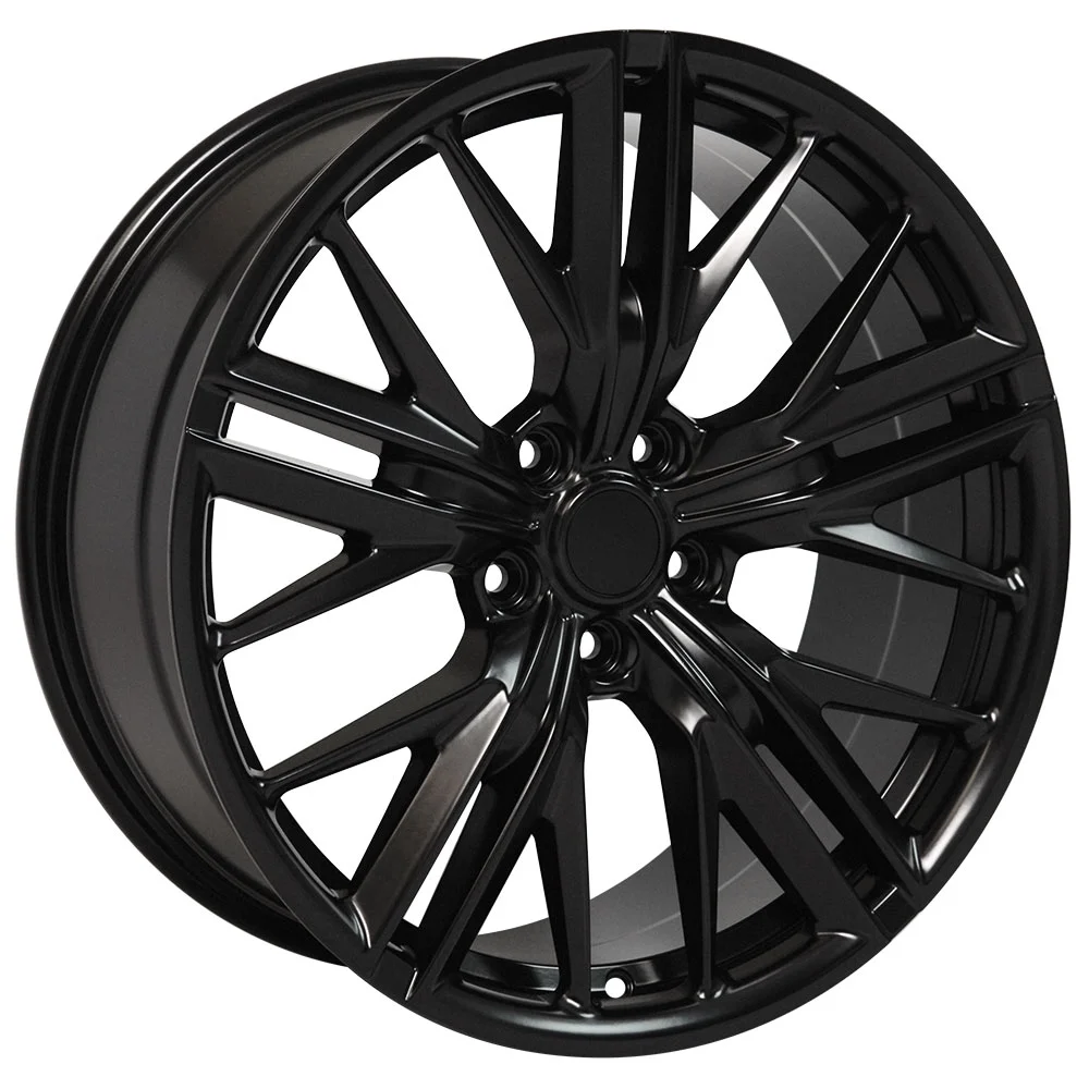 20 inch Rim 2010-2018 Chevy Camaro (Rear) ZL1 Style Black 20x9.5 Aluminum Wheel Direct Fit