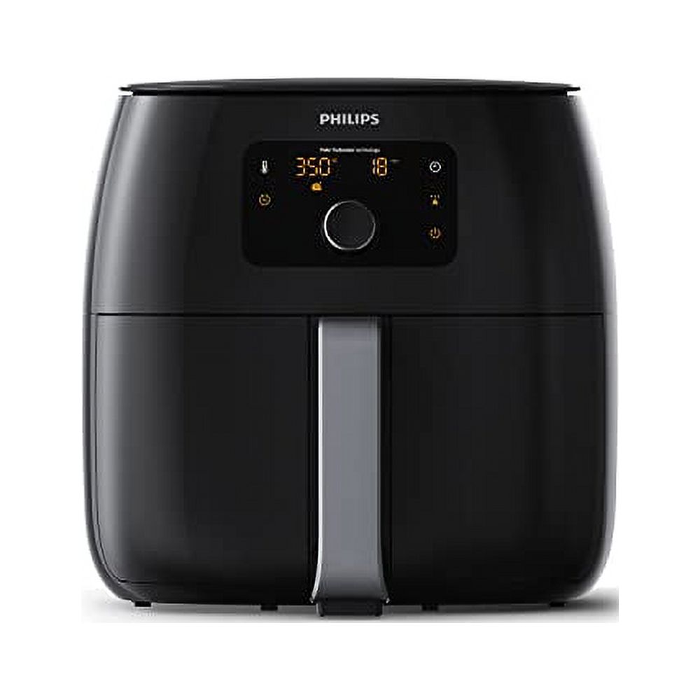 Philips Premium Airfryer XXL with Fat Removal Technology, 3lb/7qt, Black, HD9650/96