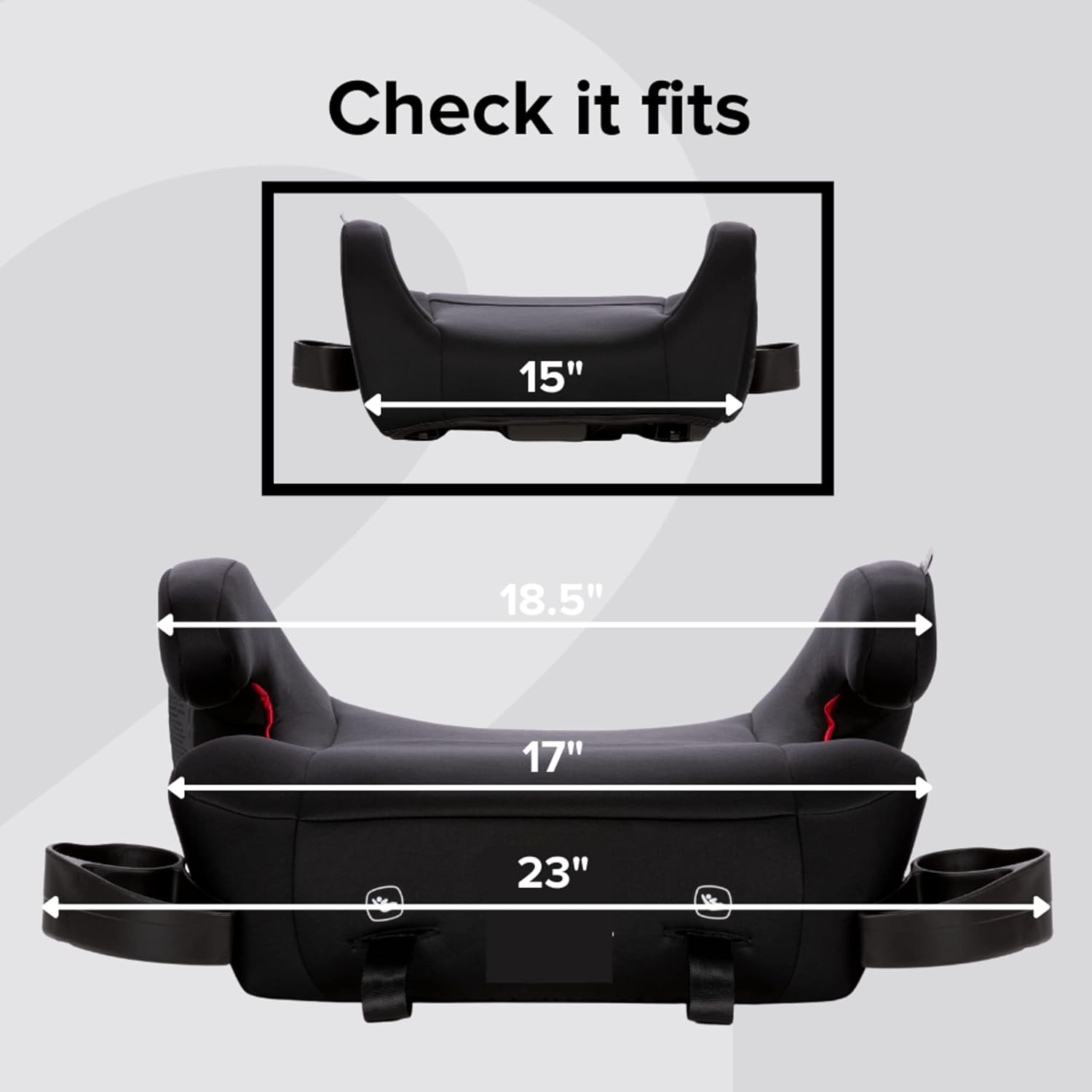 Diono Cambria 2 XL, Dual Latch Connectors, 2-in-1 Belt Positioning Booster Seat & Solana 2 XL 2022, Dual Latch Connectors, Lightweight Backless Belt-Positioning Car