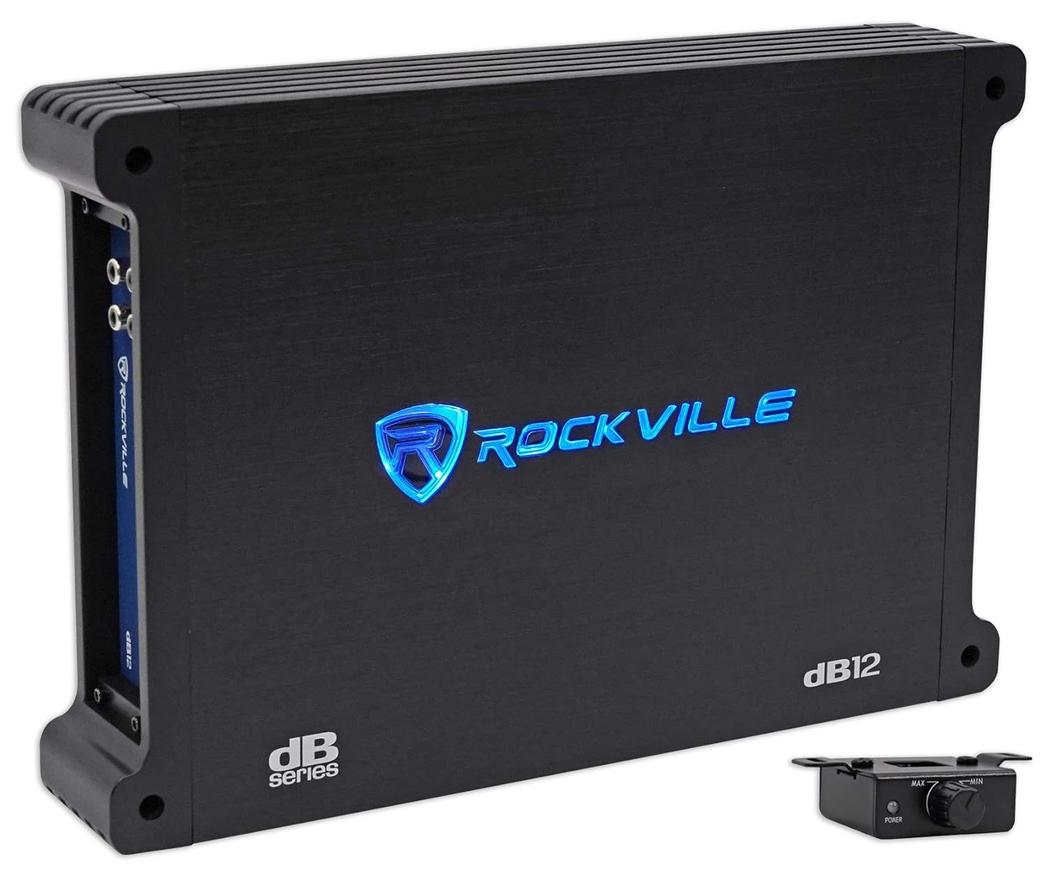 Rockville dB12 2000w Peak / 500w RMS Mono Car Amplifier + Amp Kit