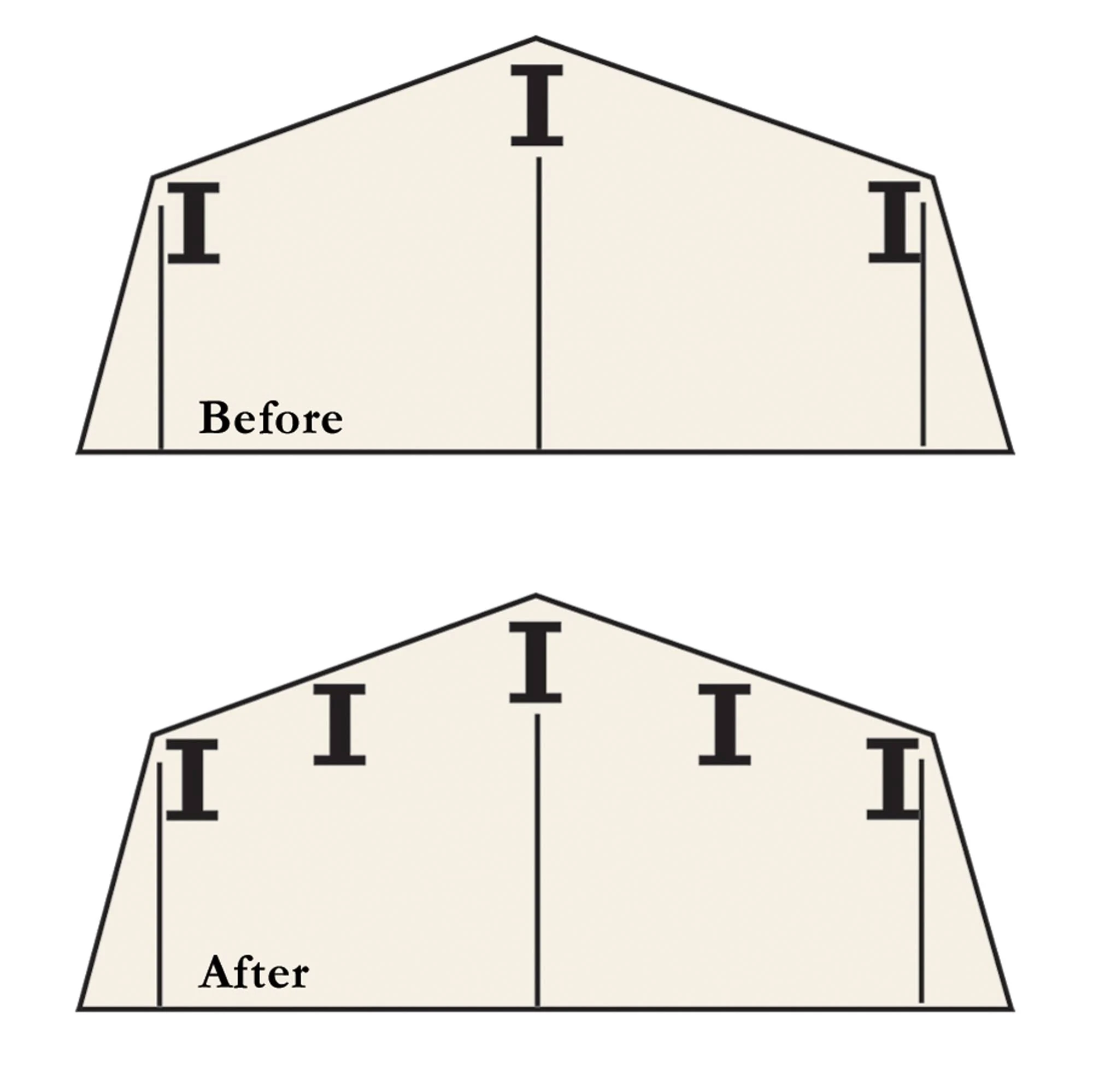 Arrow Sheds Roof Strengthening Kit