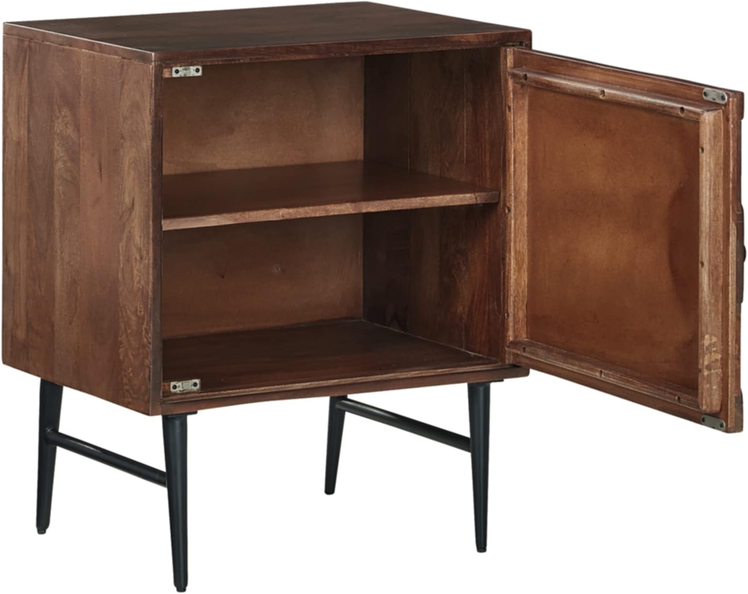 Signature Design by Ashley Dorvale Accent Cabinet, 22" W x 16" D x 27" H, Brown