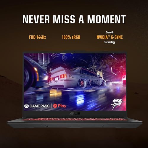 ASUS-TUF F15-Gaming Laptop-4050-12Core i5-13500H - RGB Backlit Keyboard - 15.6 FHD Display 100% sRGB - G-SYNC - Windows 11 - Thunderbolt 4 - HDMI Cable - 2024 (64GB DDR5 RAM |2TB PCIe SSD)