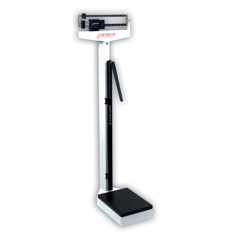 Detecto Physician Weigh Beam Scale with Height Rod and Handpost 349