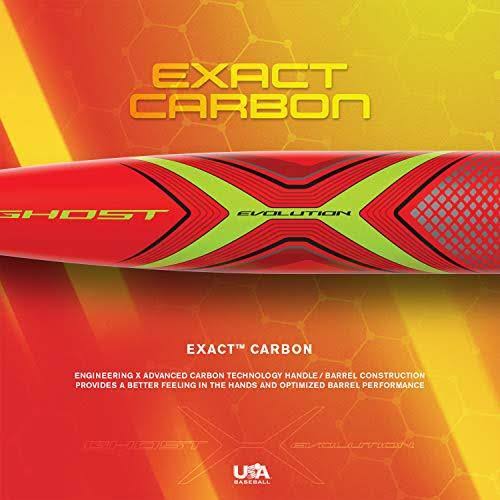 2019 Easton Ghost x Evolution -10 USA Baseball Bat: YBB19GXE10