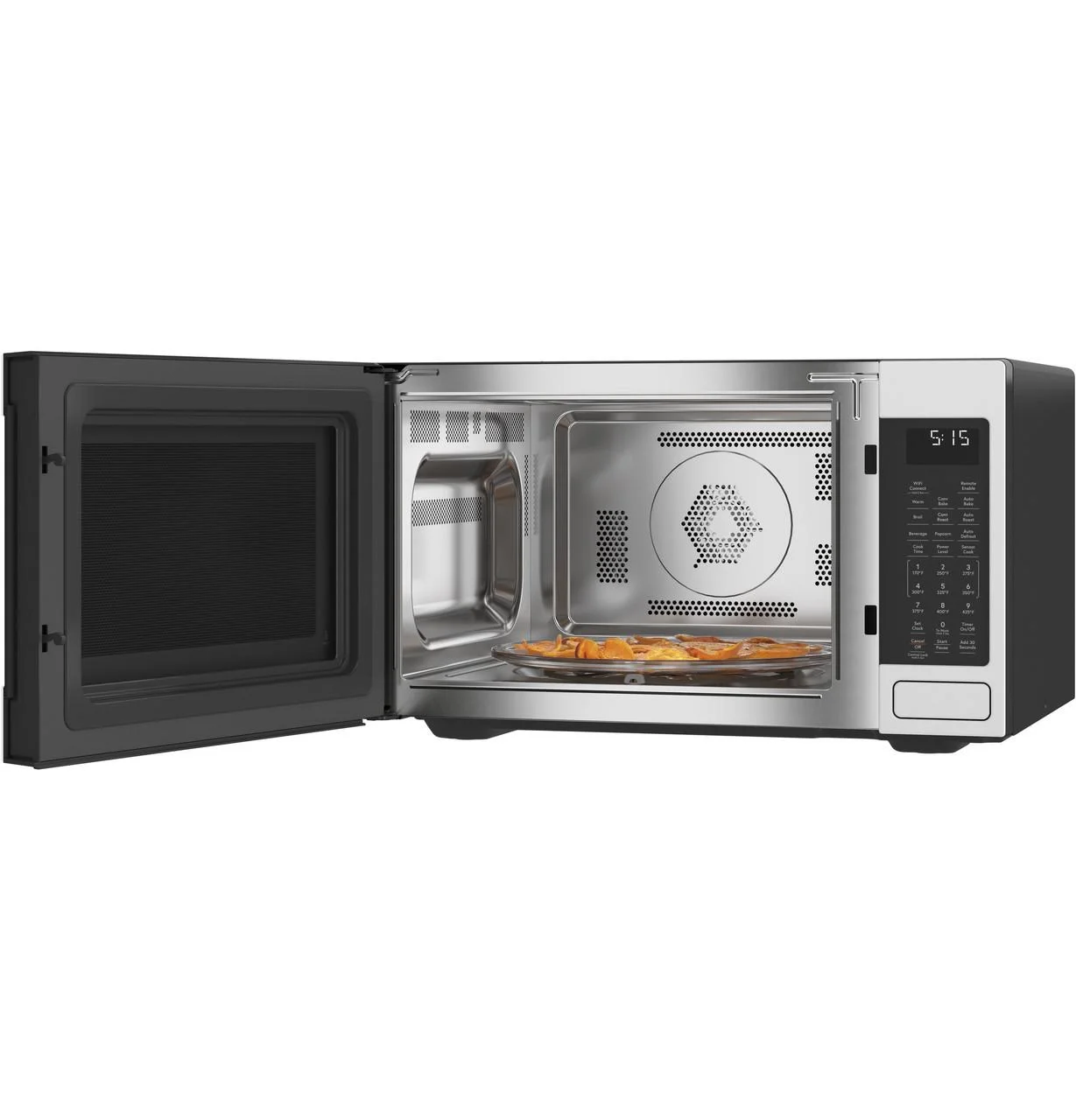 Cafe Ceb515pn 22" Wide 1.5 Cu. Ft. 1000 Watt Countertop Microwave - White