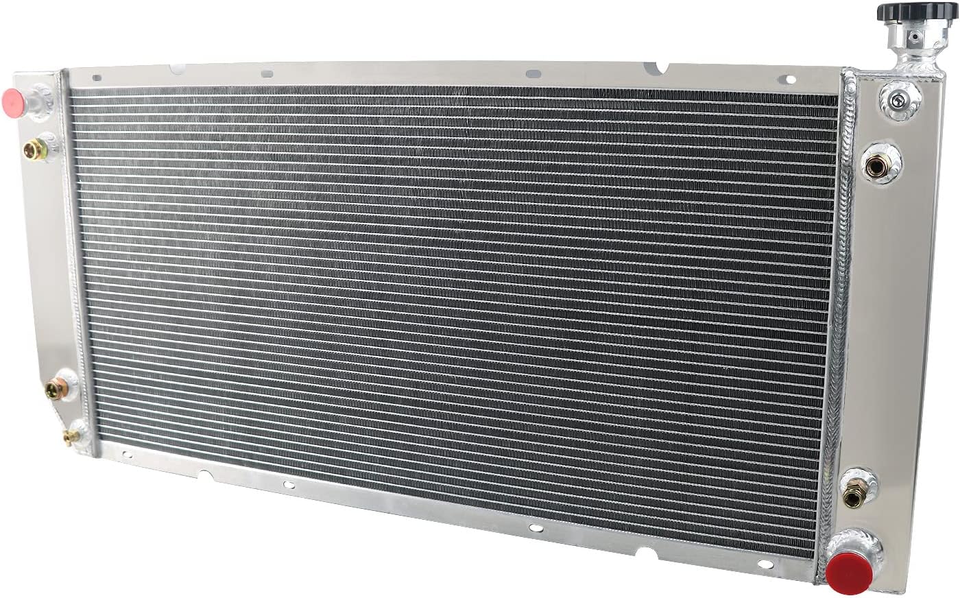 RadBuild 4 Row Aluminum Radiator Fit 94-99 Chevy GMC C/K 1500 2500 3500 5.7L-7.4L V8